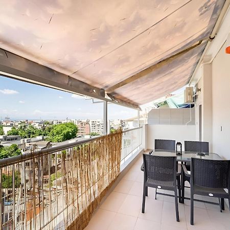Elegant, Modern & Spacious Apartment In Thessaloniki With Balcony Eksteriør bilde